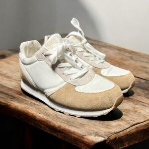 🌻J. Crew Suede & Nylon Court Shoes Fashion Sneakers Size 9